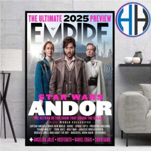 Andor Season 2 EMPIRE Magazine Cover Reveals Ben Mendelsohn Return As Krennic Home Decor Poster Canvas