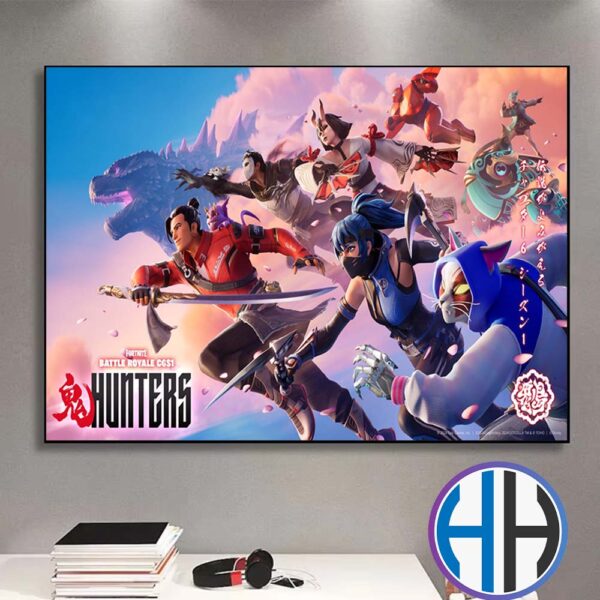 Fortnite Chapter 6 Season 1 Hunters Battle Royale C6S1 Home Decor Poster Canvas