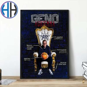 Geno Auriemma Becomes The Winningest Coach In NCAA Division I Basketball History Home Decor Poster Canvas