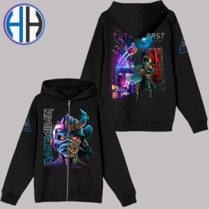 Iron Maiden The Future Past World Tour 2024 Zip Hoodie Shirt