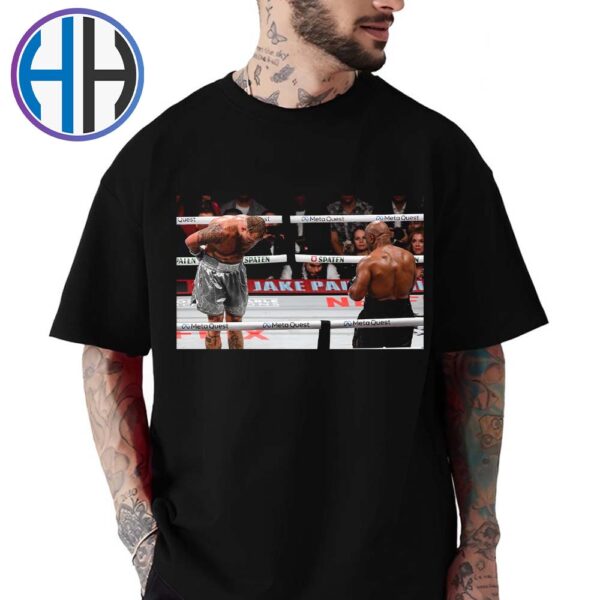 Jake Paul Bows To Mike Tyson At The End Of The Match Classic T-Shirt