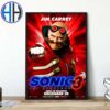 James Marsden As Tom Wachowski Character Posters Sonic The Hedgehog 3 Only In Theatres On December 20 Poster Canvas