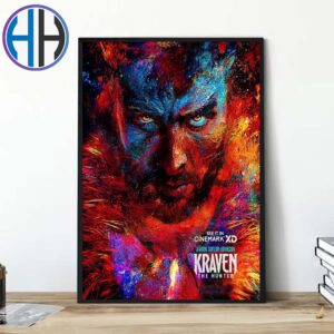 Kraven The Hunter Cinemark XD New Poster Releasing In Theaters On December 13 Home Decor Poster Canvas