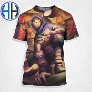 New Fortnite Chapter 6 Teaser Posted By Fortnite Japan x Nekobayashi All Over Print Shirt