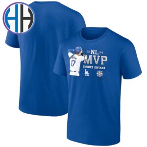 Official Shohei Ohtani 17 Los Angeles Dodgers 2024 National League MVP Royal Classic T-Shirt