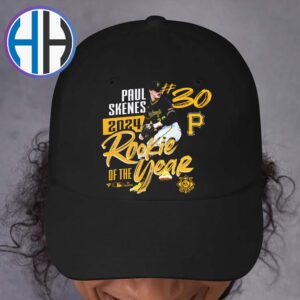 Paul Skenes 30 MLB Pittsburgh Pirates 2024 National League Rookie Of The Year Snapback Hat Classic Cap