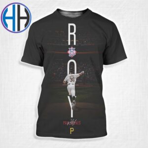 Paul Skenes Team Pittsburgh Pirates 2024 National League Rookie Of The Year All Over Print Shirt