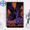 Pearl Jam Night 2 Poster In Sydney Australia At ENGIE Stadium With Pixies And Teen Jesus And The Jean Teasers On November 23rd 2024 Art By Tomasz Majewski Poster Canvas