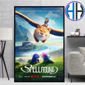 Poster For Spellbound Starring Rachel Zegler Releasing On Netflix On November 22 Home Decor Poster Canvas