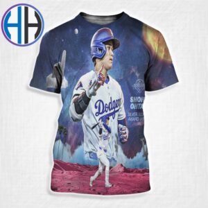 Shohei Ohtain From Los Angeles Dodgers On Your Third Career Silver Slugger Award And First In The National League 2024 All Over Print Shirt