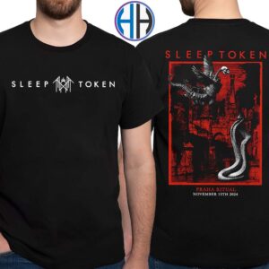 Sleep Token Event Tee At Prague Ritual In Czech Republic Czechia On November 15th 2024 Two Sides Print Classic T-Shirt