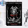 Sleep Token Pop Up Store Nurnberg Ritual In Germany Poster Exclusive Artprint On November 9th 2024 Home Decor Poster Canvas