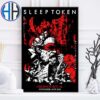 Sleep Token Pop Up Store On November 15th 2024 Poster Exclusive Artprint At Prague Ritual In Czech Republic Czechia Poster Canvas