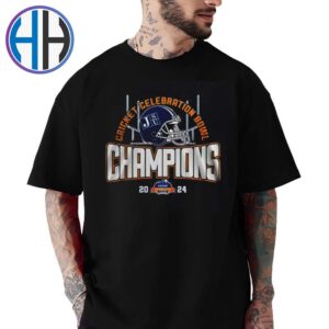 2024 Cricket Celebration Bowl Champions Helmet Jackson State Tigers Vintage Vintage T-Shirt