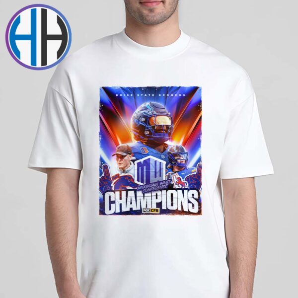 2024 Mountain West Conference Champions Is Boise State Broncos Football Classic T-Shirt