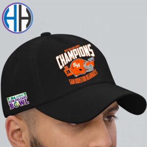 2024 NCAA College Football Champions R L Carriers New Orleans Bowl Is Sam Houston Bearkats Football Classic Cap Snapback Hat