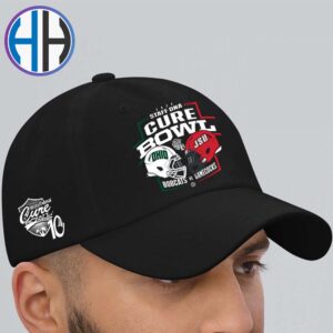 2024 StaffDNA Cure Bowl NCAA College Football Bowl Game Ohio Bobcats Vs Jacksonville State Gamecocks On December 20 2024 Snapback Hat Classic Cap