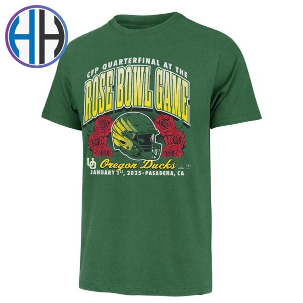 2025 Rose Bowl Oregon Ducks Football NCAA College Football Playoff Quarterfinal At The Rose Bowl Game Franklin Vintage T-Shirt