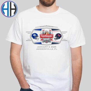 2025 TaxSlayer Gator Bowl NCAA College Football Bowl Game Ole Miss Rebels Vs Duke Blue Devils On January 2 2025 Vintage T-Shirt