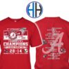 Official Iron Bowl 2024 Bowl Champions Roll Tide Alabama Crimson Tide 28-14 Auburn Classic T-Shirt