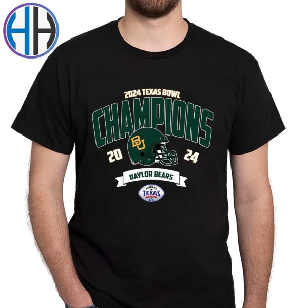 Baylor Bears Football NCAA College Football Season 2024 Champions 2024 Kinders Texas Bowl Winners Vintage T-Shirt