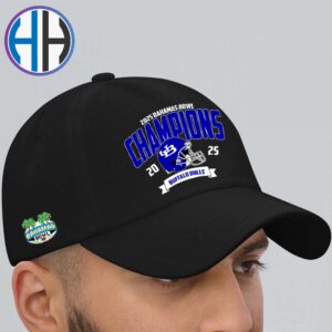 Buffalo Bulls Football NCAA College Football Season 2025 Champions 2025 Bahamas Bowl Winners Hat Classic Cap