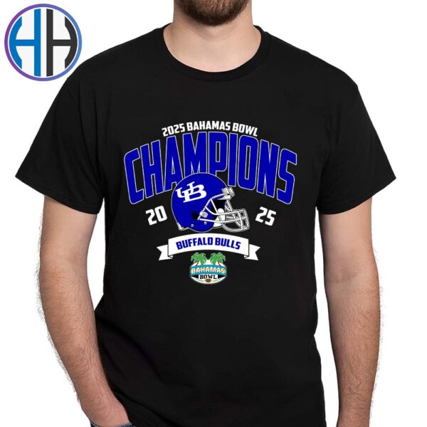 Buffalo Bulls Football NCAA College Football Season 2025 Champions 2025 Bahamas Bowl Winners Premium T-Shirt