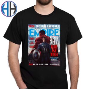 Captain America And Red Hulk Hit The Cover Of Empires World-Exclusive Captain America Brave New World Unisex T-Shirt