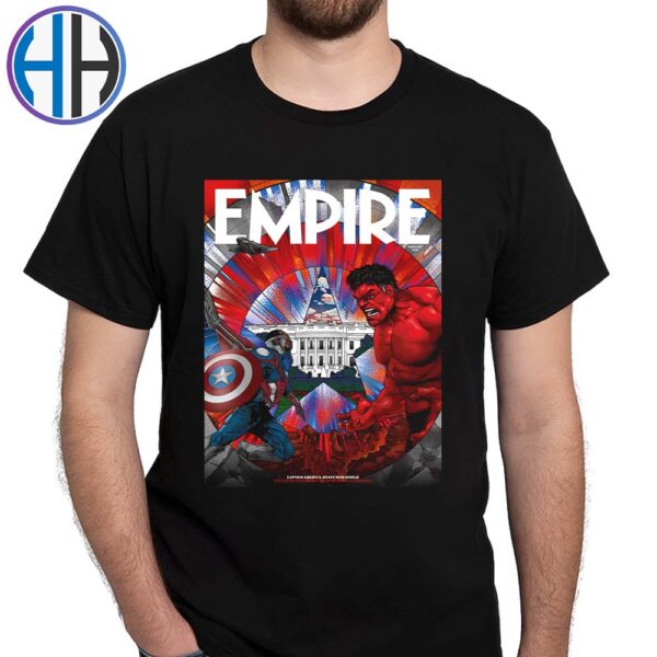 Captain America Brave New World Empires World-Exclusive Cover Captain America And Red Hulk Classic T-Shirt