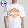 Clemson Tigers Football 2024 ACC Football Conference Champions Helmet Vintage T-Shirt