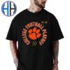 Clemson Tigers Football 2024 ACC Football Conference Champions Helmet Vintage T-Shirt