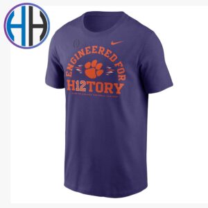 Clemson Tigers x Nike 2024 College Football Playoff Engineered For H12tory T-Shirt