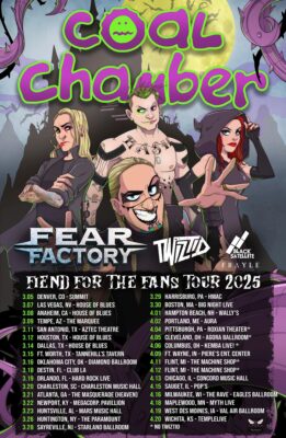 Coal Chamber Fiend For The Fans Tour 2025 How to Get Tickets, Book Hotels, and Make the Most of Your Experience