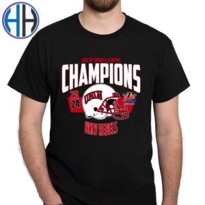 College Football Bowl NCAA UNLV Rebels Football 2024 LA Bowl Champions Unisex T-Shirt