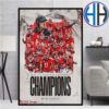 Official Army West Point Black Knights Football 2024 ACC Champions Home Decor Poster Canvas