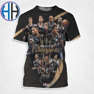 Congrats Milwaukee Bucks Has Named To The 2024 Emirates NBA Cup Champions All Over Print Shirt