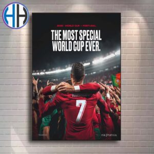 Cristiano Ronaldo 2030 World Cup Portugal The Most Special World Cup Event Home Decor Poster Canvas