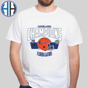 Florida Gators Football  NCAA College Football 2024 Union Home Mortgage Gasparilla Bowl Champions Vintage T-Shirt