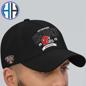 Georgia Bulldogs Football NCAA College Football Season 2025 Champions 2025 Allstate Sugar Bowl Winners Hat Cap