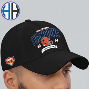 Illinois Fighting Illini Football NCAA College Football Season 2024 Champions 2024 Cheez-It Citrus Bowl Winners Snapback Hat Classic Cap