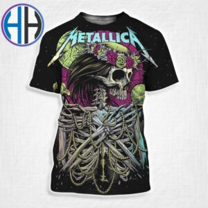 Metallica All Within My Hands 2024 Giving Tuesday Art By Brandon Heart of F4D Studios All Over Print Shirt