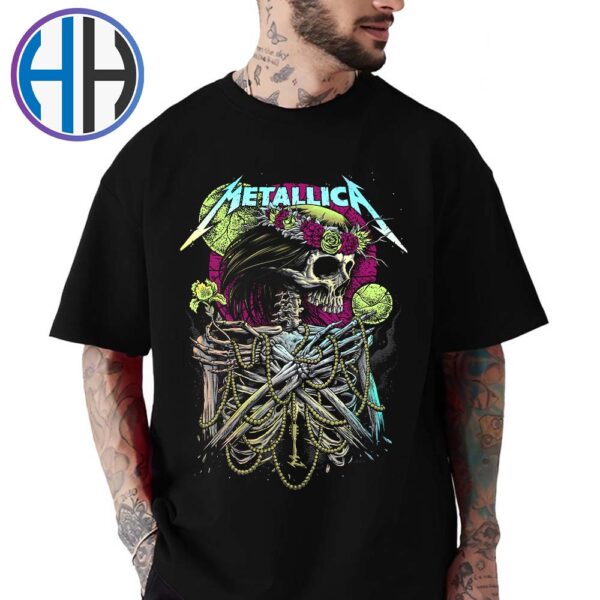 Metallica All Within My Hands 2024 Giving Tuesday Art By Brandon Heart of F4D Studios Classic T-Shirt