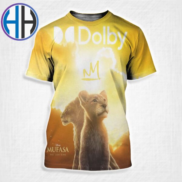 Mufasa The Lion King Dolby Cinema Poster In Theaters December 20 All Over Print Shirt