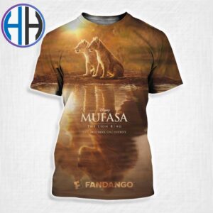 Mufasa The Lion King Fandango Poster In Theaters December 20 All Over Print Shirt