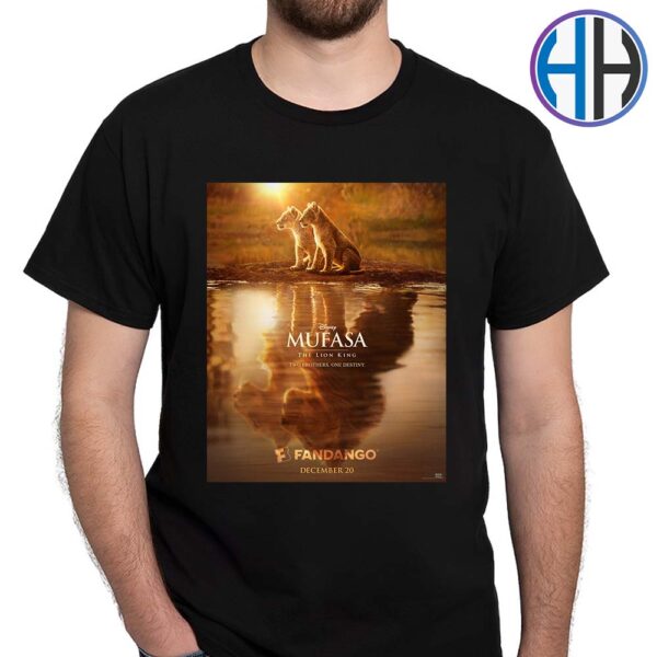 Mufasa The Lion King Fandango Poster In Theaters December 20 Vintage T-Shirt