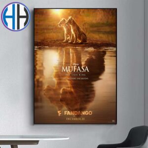 Mufasa The Lion King Fandango Poster In Theaters December 20 Wall Decor Poster Canvas