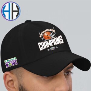 NCAA College Football 2024 Champions R L Carriers New Orleans Bowl Are Sam Houston Bearkats Football Snapback Hat Classic Cap