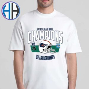 NCAA College Football Bowl UTSA Roadrunners 2024 Myrtle Beach Bowl Champions Vintage T-Shirt