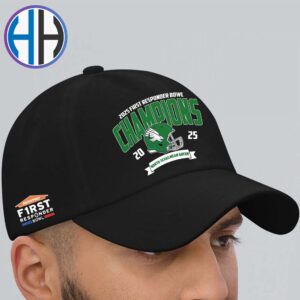 North Texas Mean Green Football NCAA College Football Season 2025 Champions 2025 Servpro First Responder Bowl Winners Classic Cap Snapback Hat