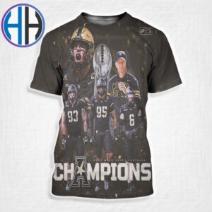 Official Army West Point Black Knights Football 2024 ACC Champions All Over Print Shirt